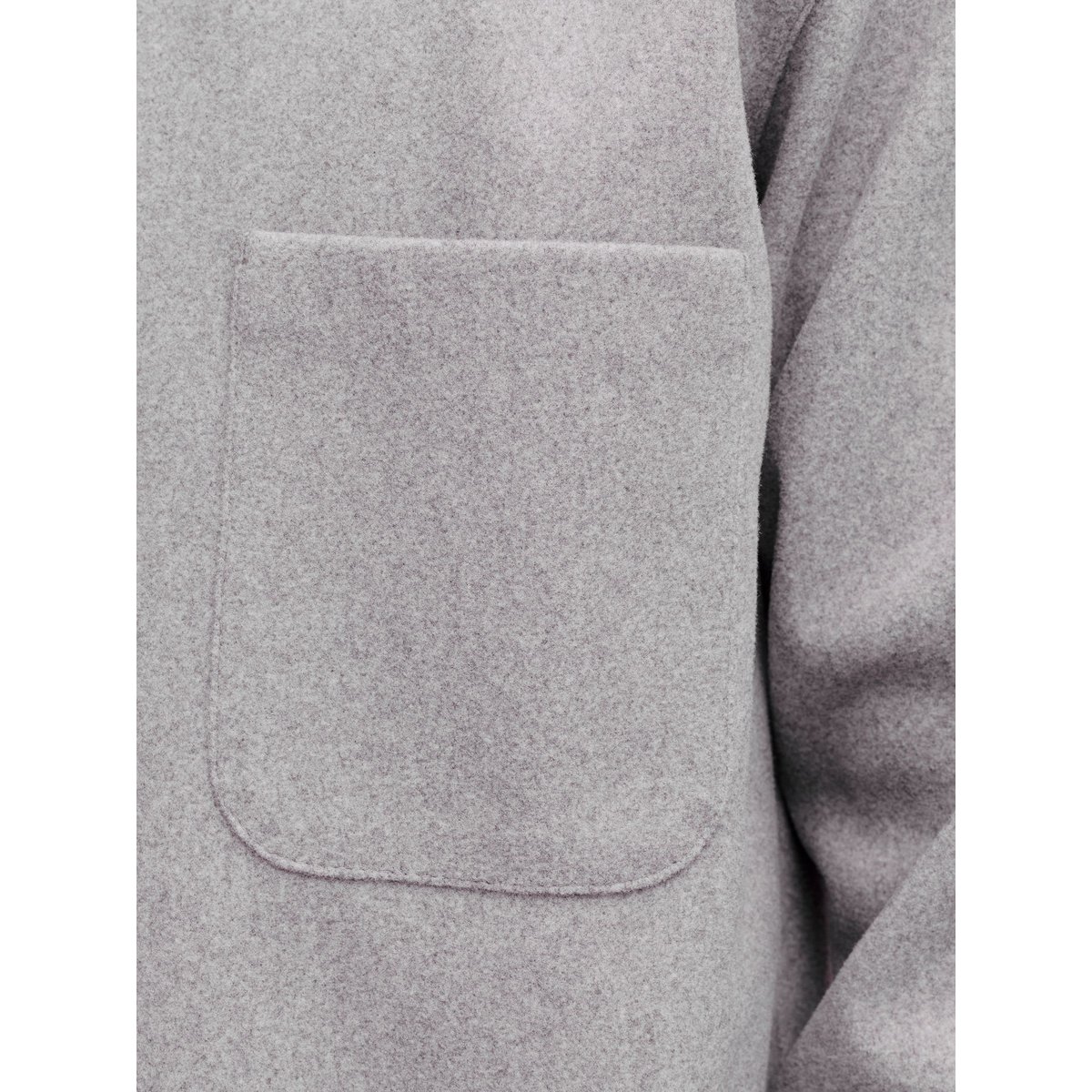 Surchemise light grey melange 1, JACK & JONES
