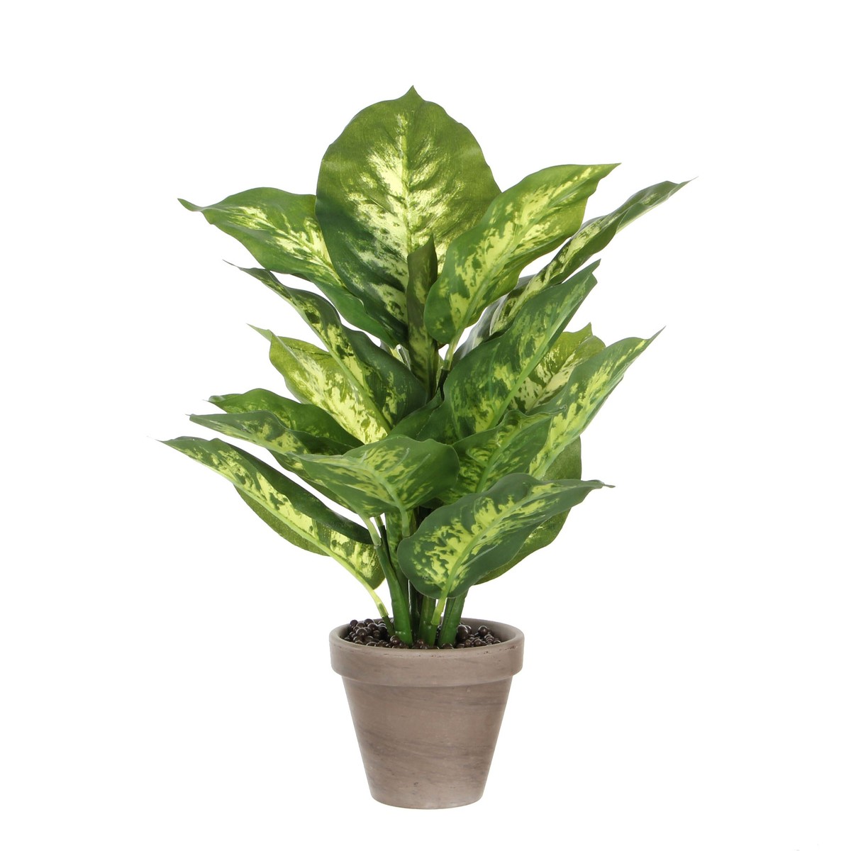Plante artificielle DIEFFENBACHIA vert, MICA DECORATIONS