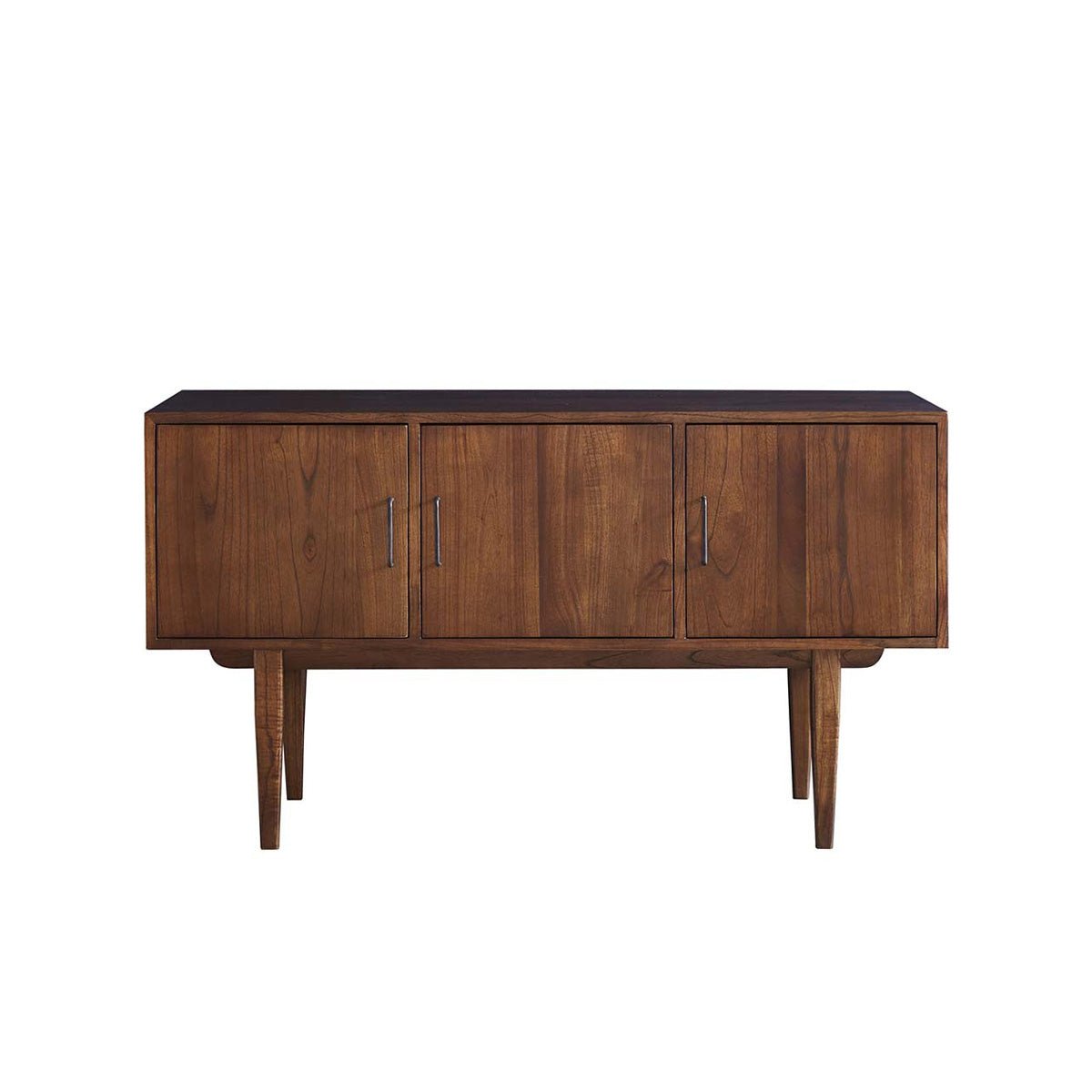 Meuble de salle de bain en mindi massif 135 cm VINTAGE marron, BERAH GETAH