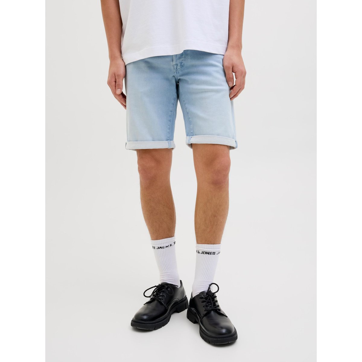Short En Denim blue denim, JACK & JONES