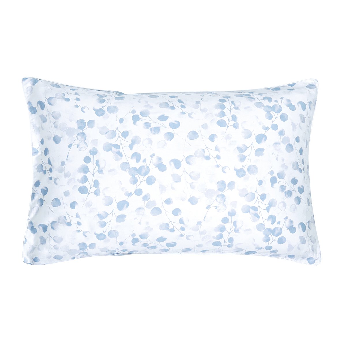 Taie D'oreiller ROSÉE rosée bleu, ANNE DE SOLENE