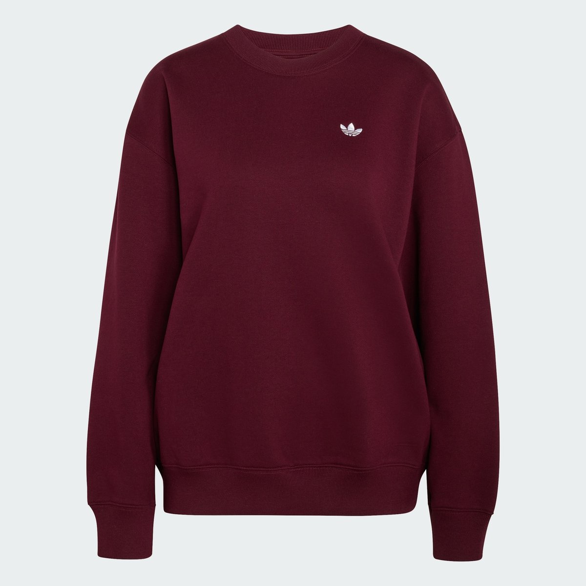 Sweat-Shirt Ras-Du-Cou Long Molleton Essentials Os Sweat-Shirt Ras-Du-Cou Long Molleton Essentials Os maroon, adidas Originals