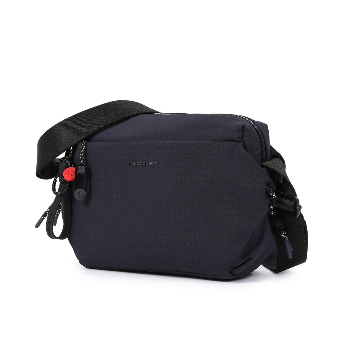 Sac bandoulière moyen modulable multi-poches vulcan blue, HEDGREN