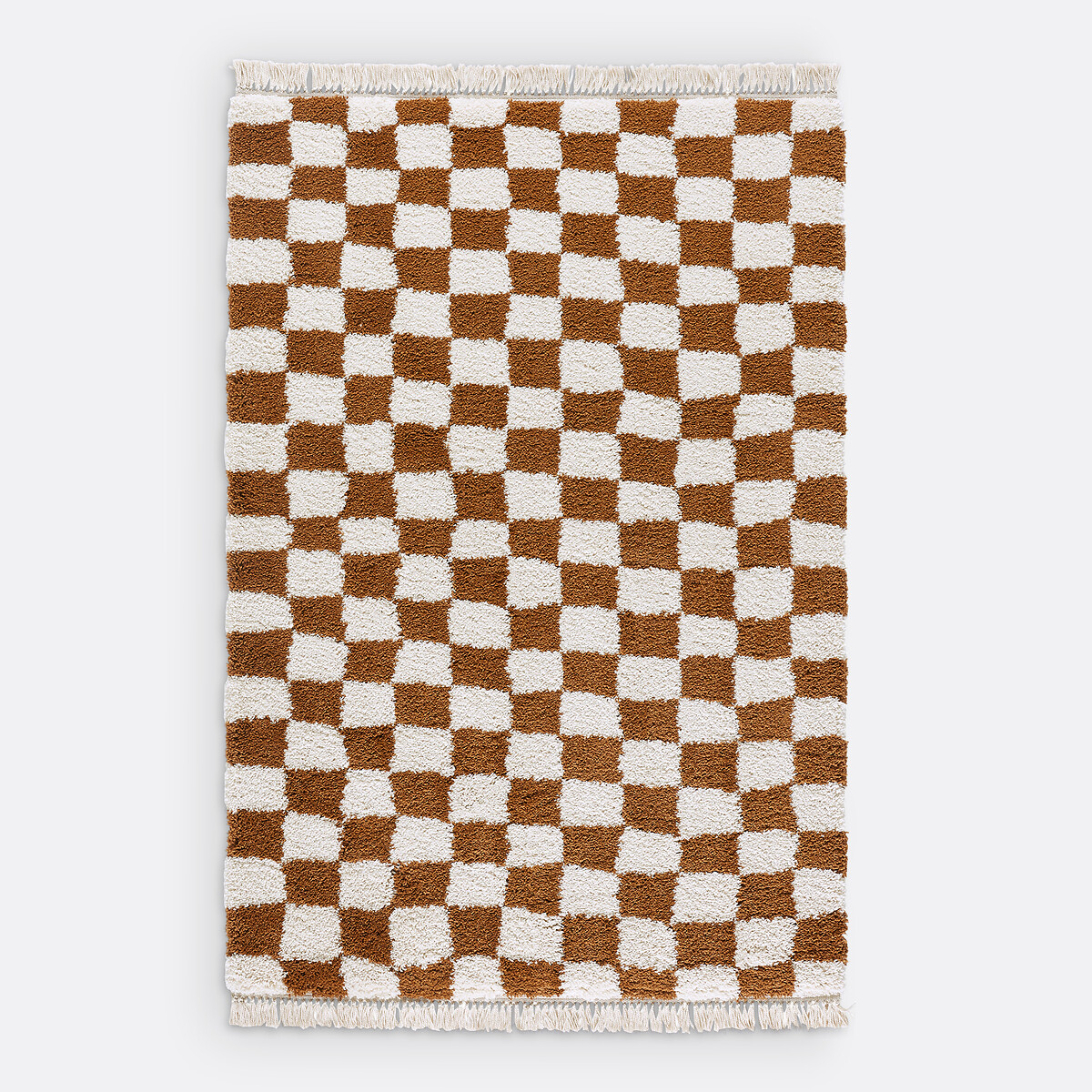 Tapis damier, Danito cognac, LA REDOUTE INTERIEURS