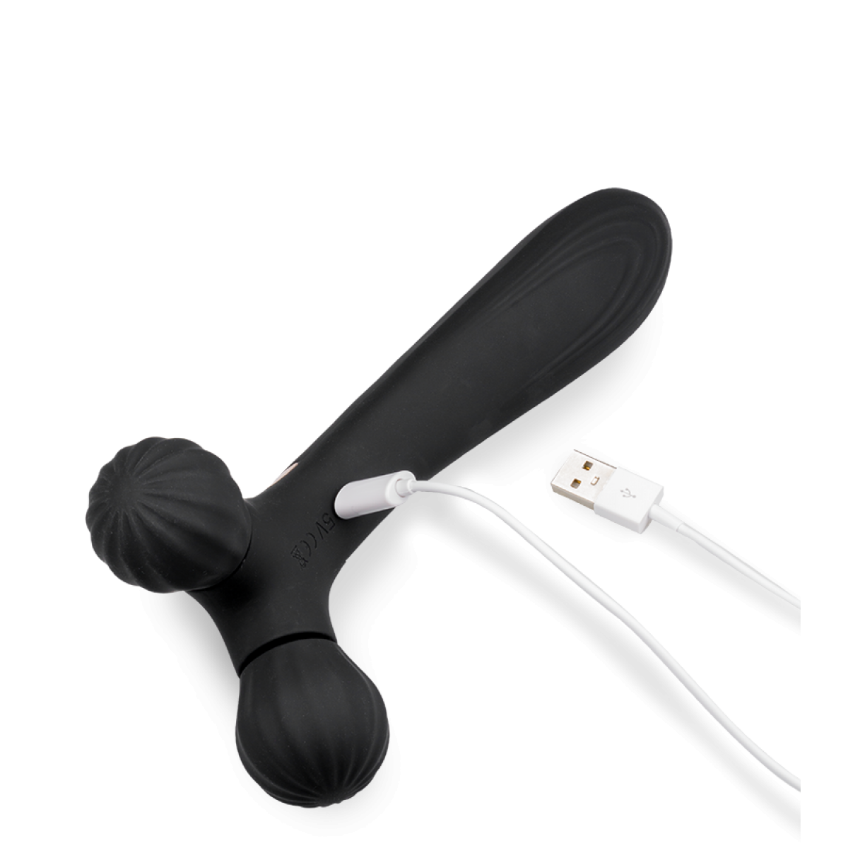 Vibromasseur puissant et tête massante Wino noir, LOVE AND VIBES