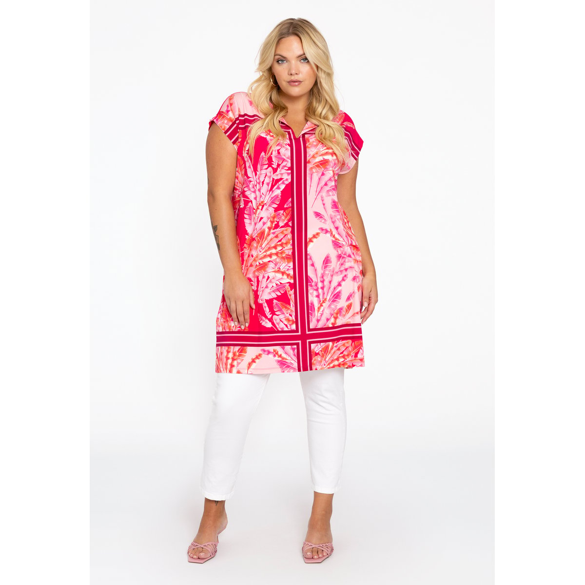 Tunique sans manches rose, YOEK