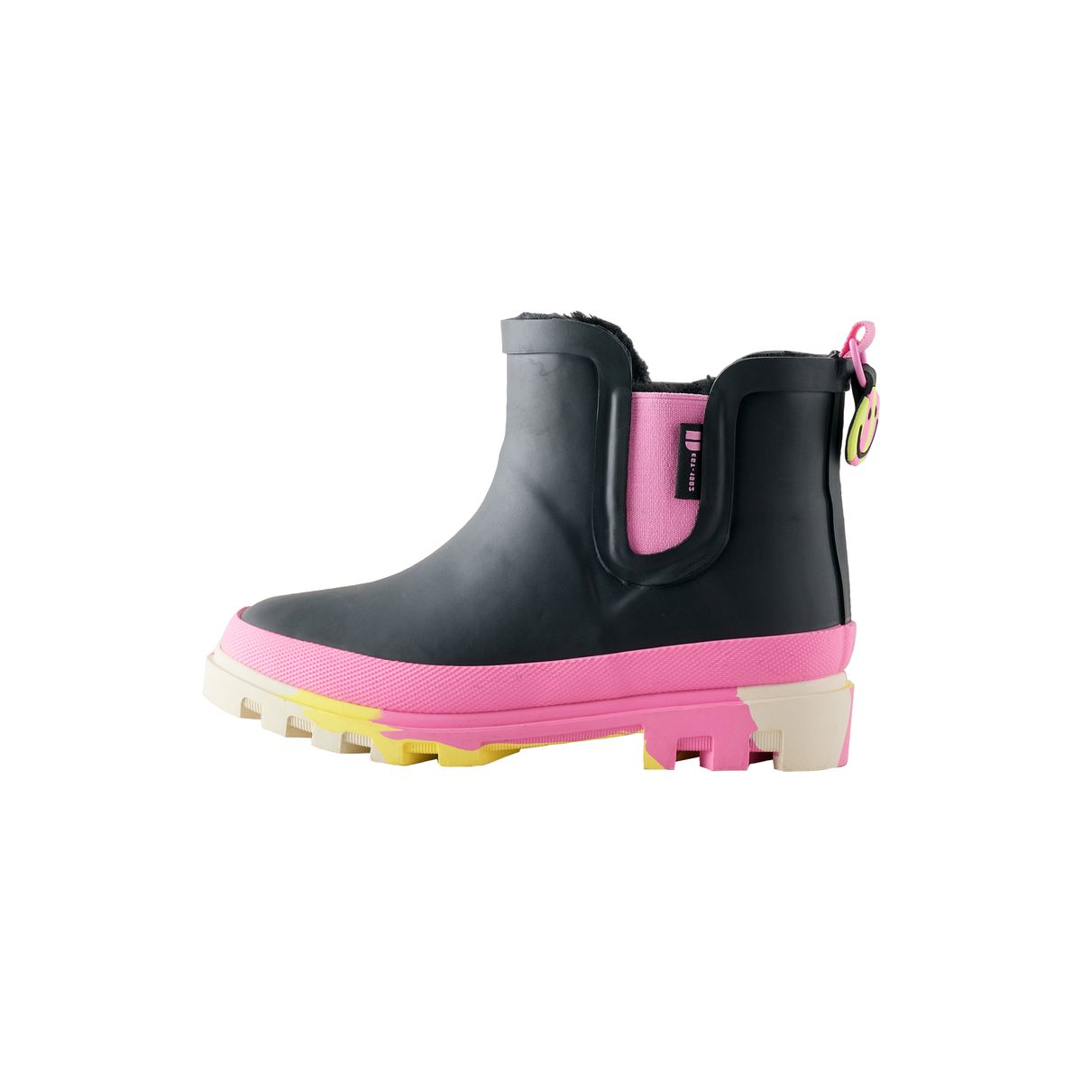 Bottines chelsea en caoutchouc semelle marbrée noire, NEXT