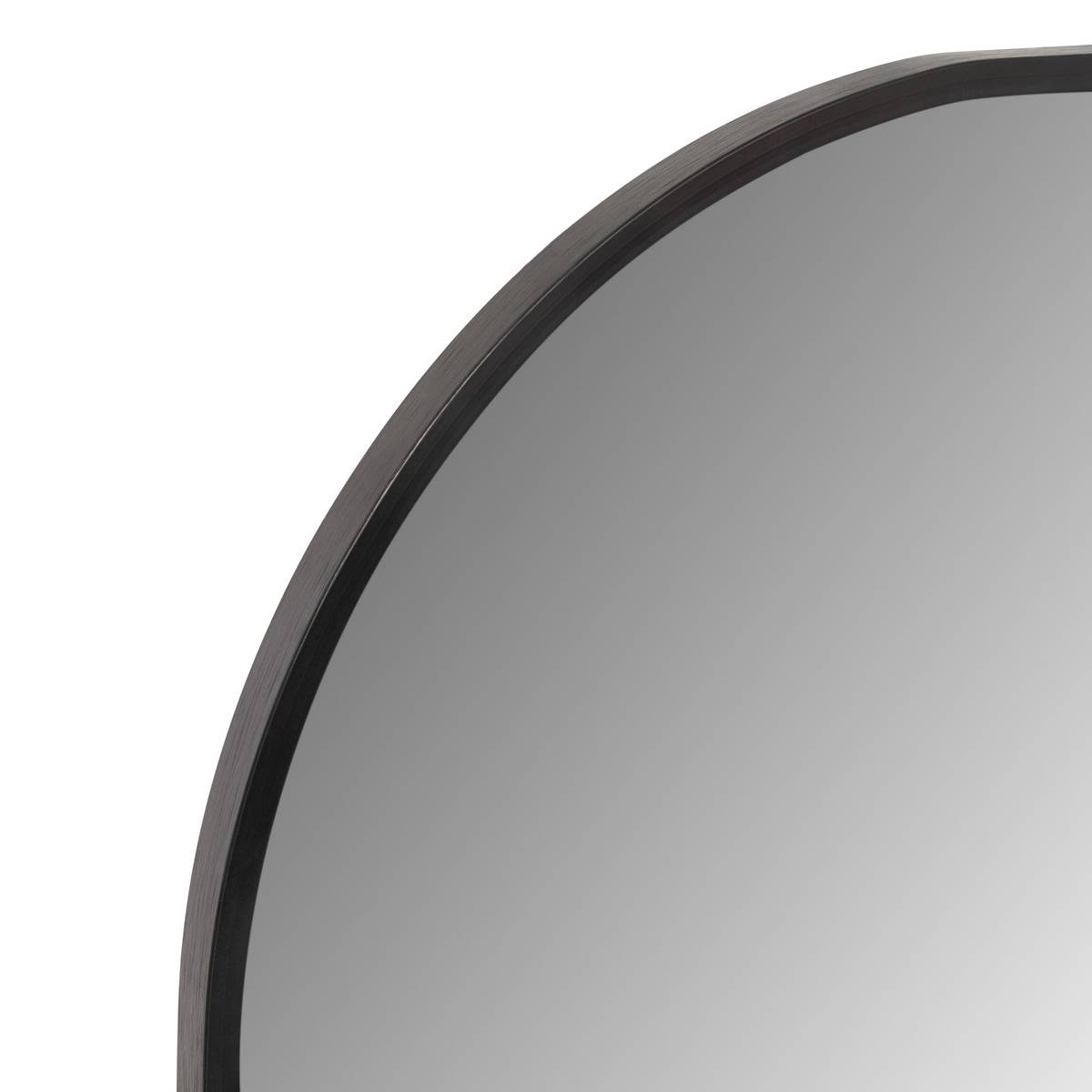Miroir rectangulaire ALICE noir, ATMOSPHERA
