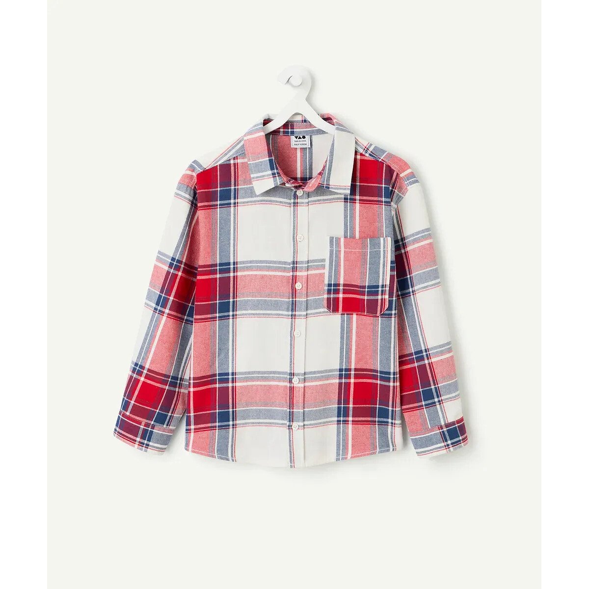 Checked Long Sleeve Shirt red/blue checks, TAPE A L'OEIL