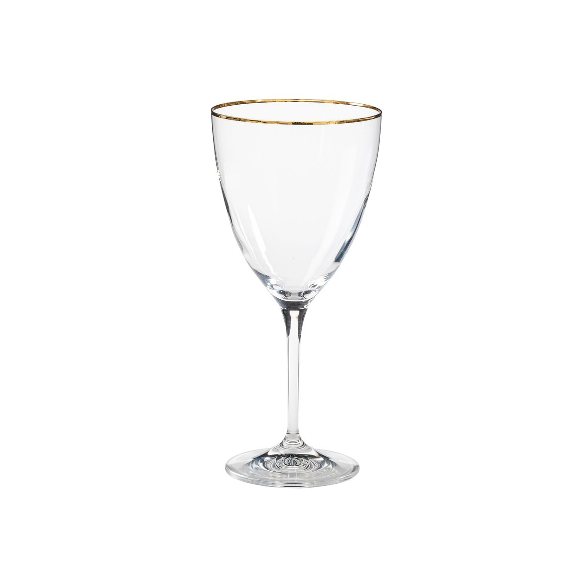 Set 6 Verres à L'eau avec Filet Doré Sensa, Casafina by COSTA NOVA clear-gold, COSTA NOVA