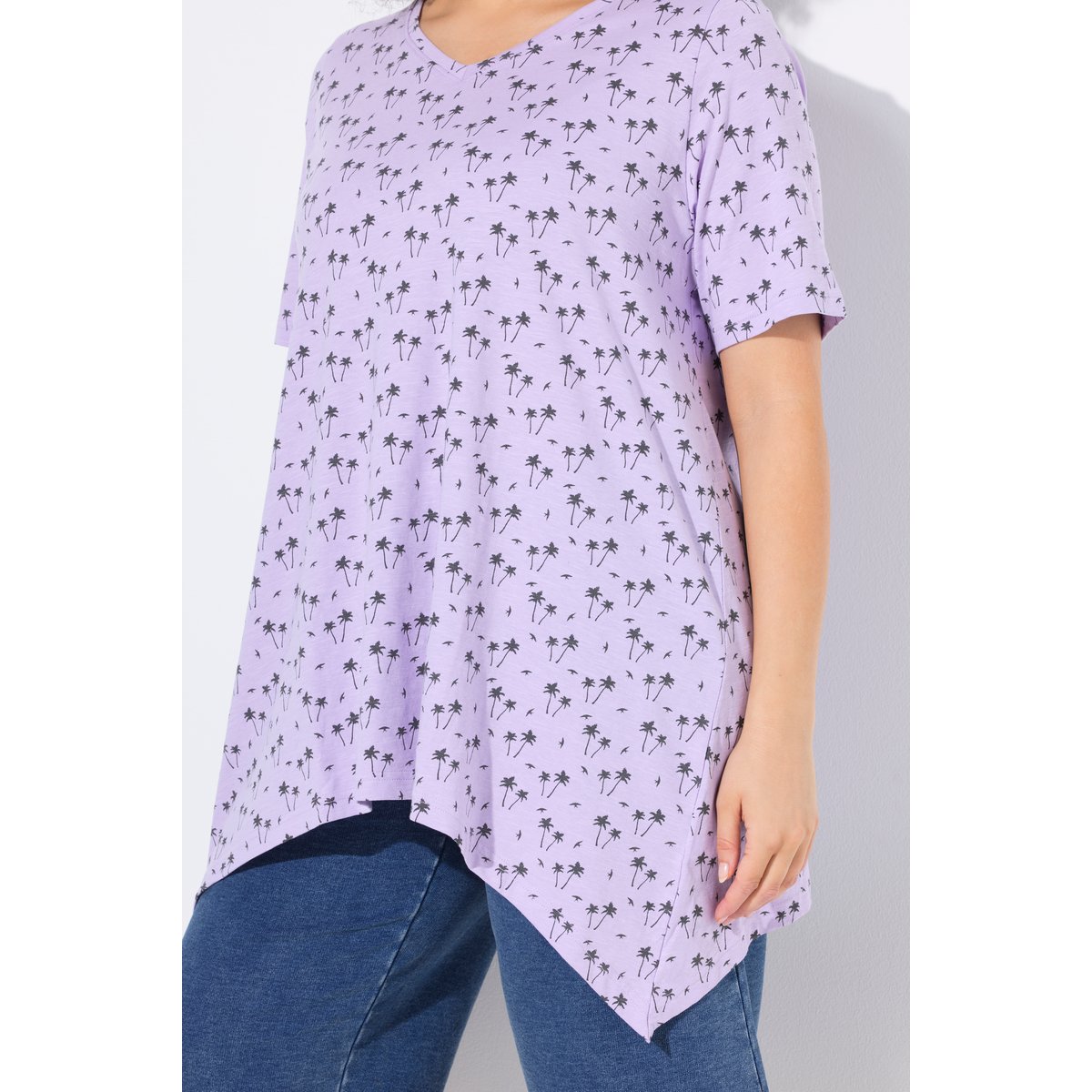 T-shirt lavande, ULLA POPKEN