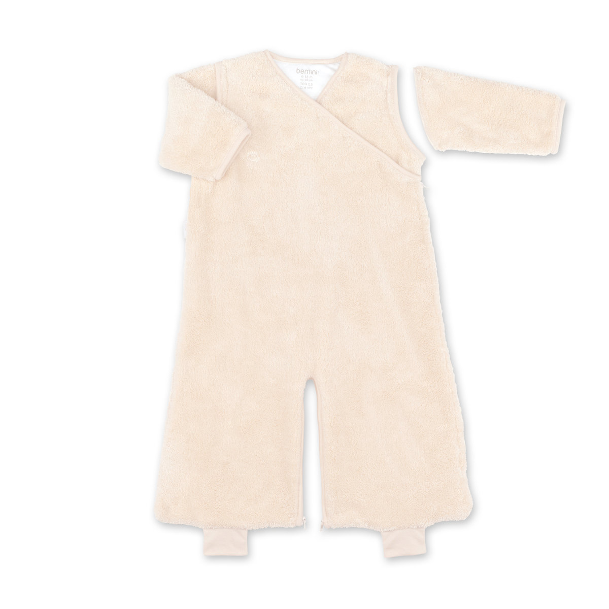 Gigoteuse jambes séparables hiver - TOG 2.5 Chaud tout doux marshmallow, BEMINI