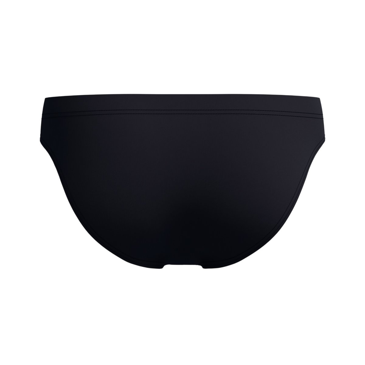 Slip de bain motif/style uni noir, SPEEDO