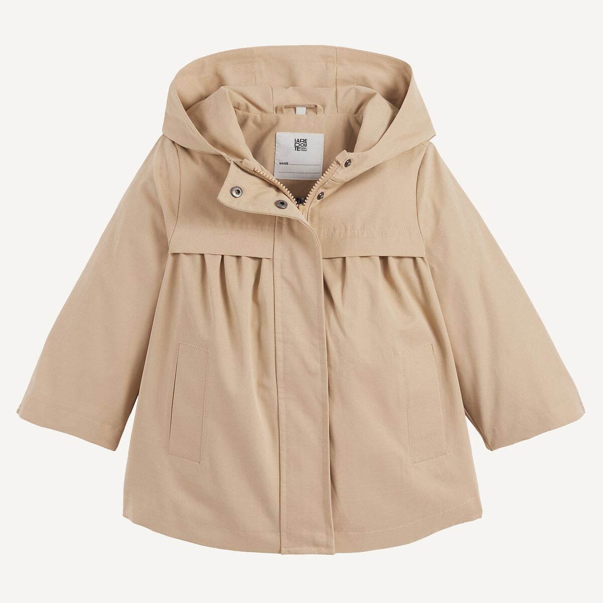 Blouson façon trench, mi-saison beige, LA REDOUTE COLLECTIONS