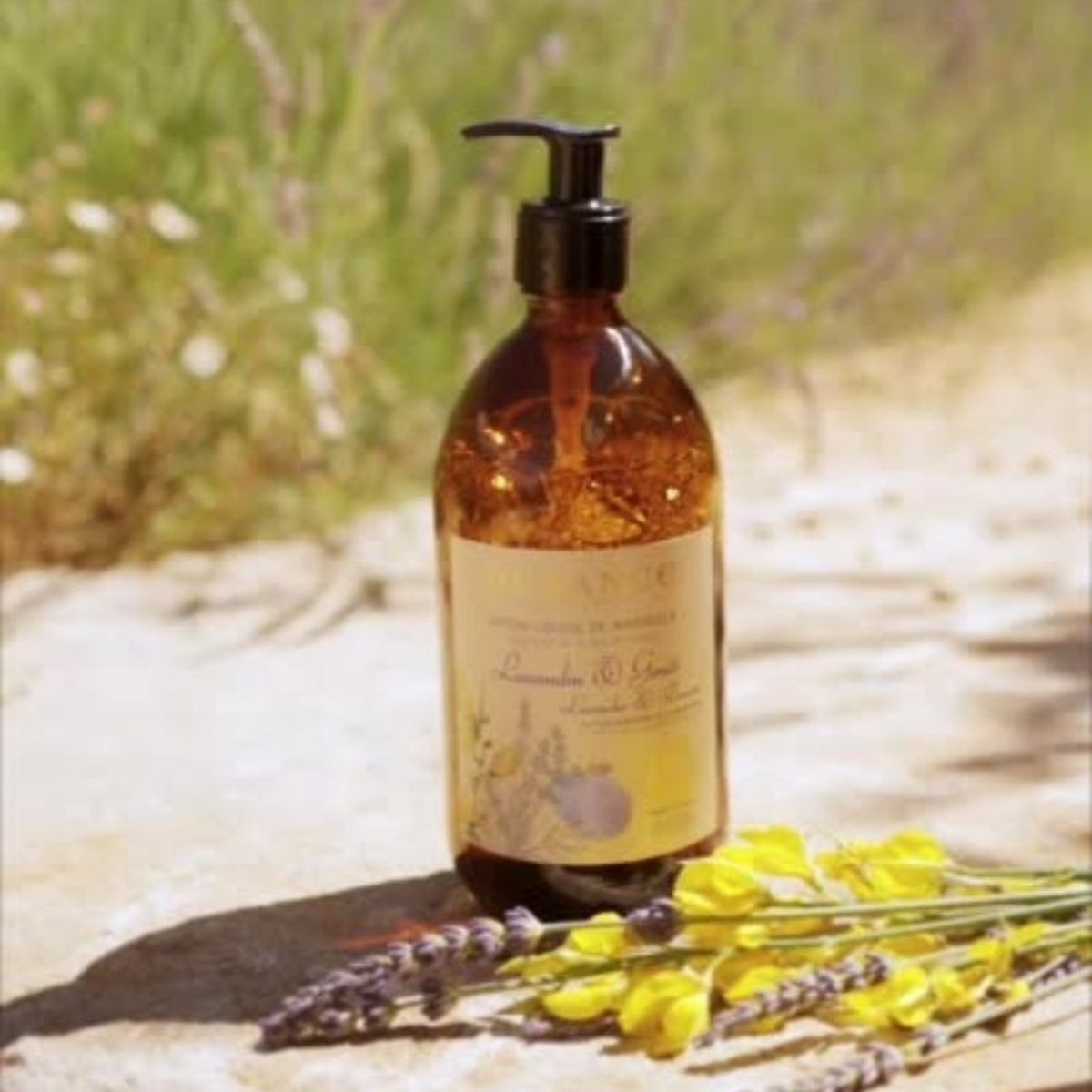 Savon liquide LAVANDIN & GENÊT couleur unique, DURANCE