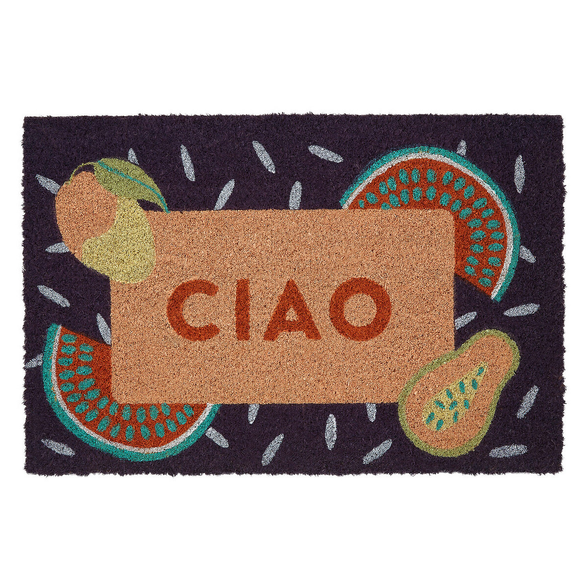 Ciao Coir Doormat purple, SO'HOME