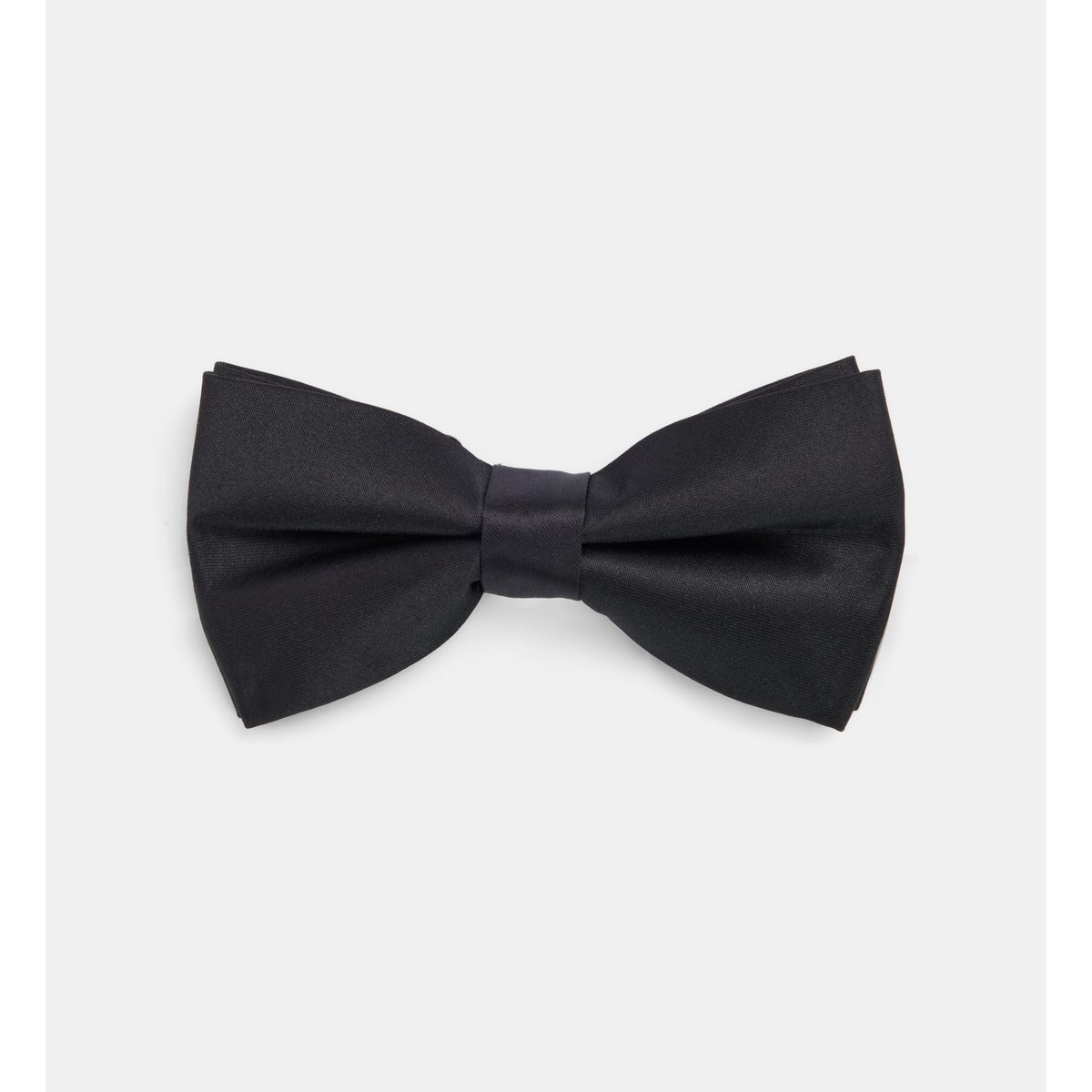Nœud papillon satipoly uni satiné noir, GALERIES LAFAYETTE