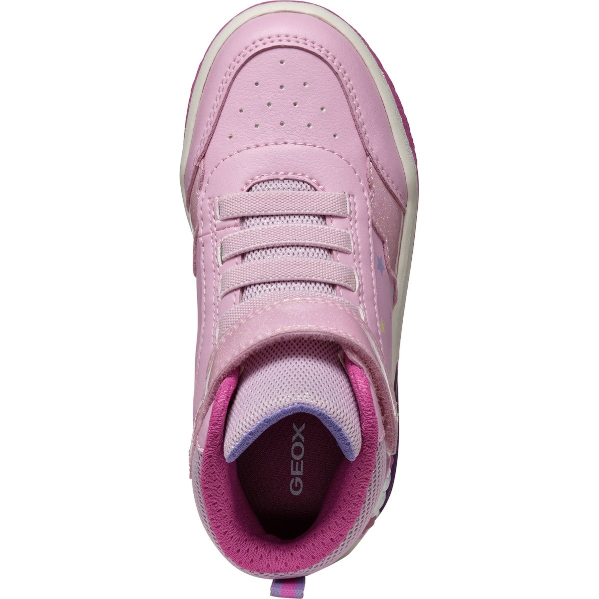 Baskets À Led J INEK rose/multicolore, GEOX