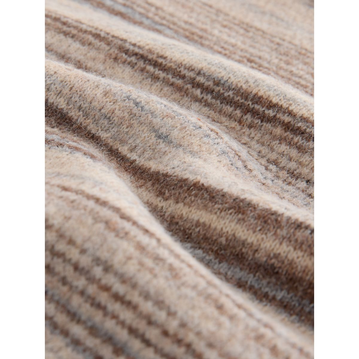 Pull à rayures teintes par sections naturel, NEXT