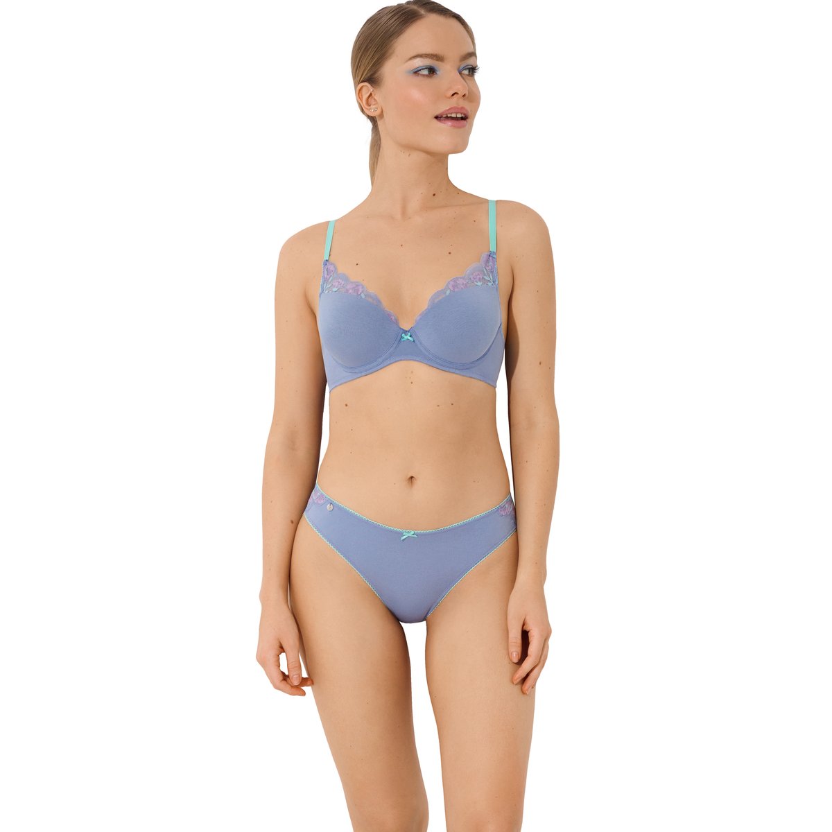 Soutien-gorge préformé RAINBOW bleu, LISCA