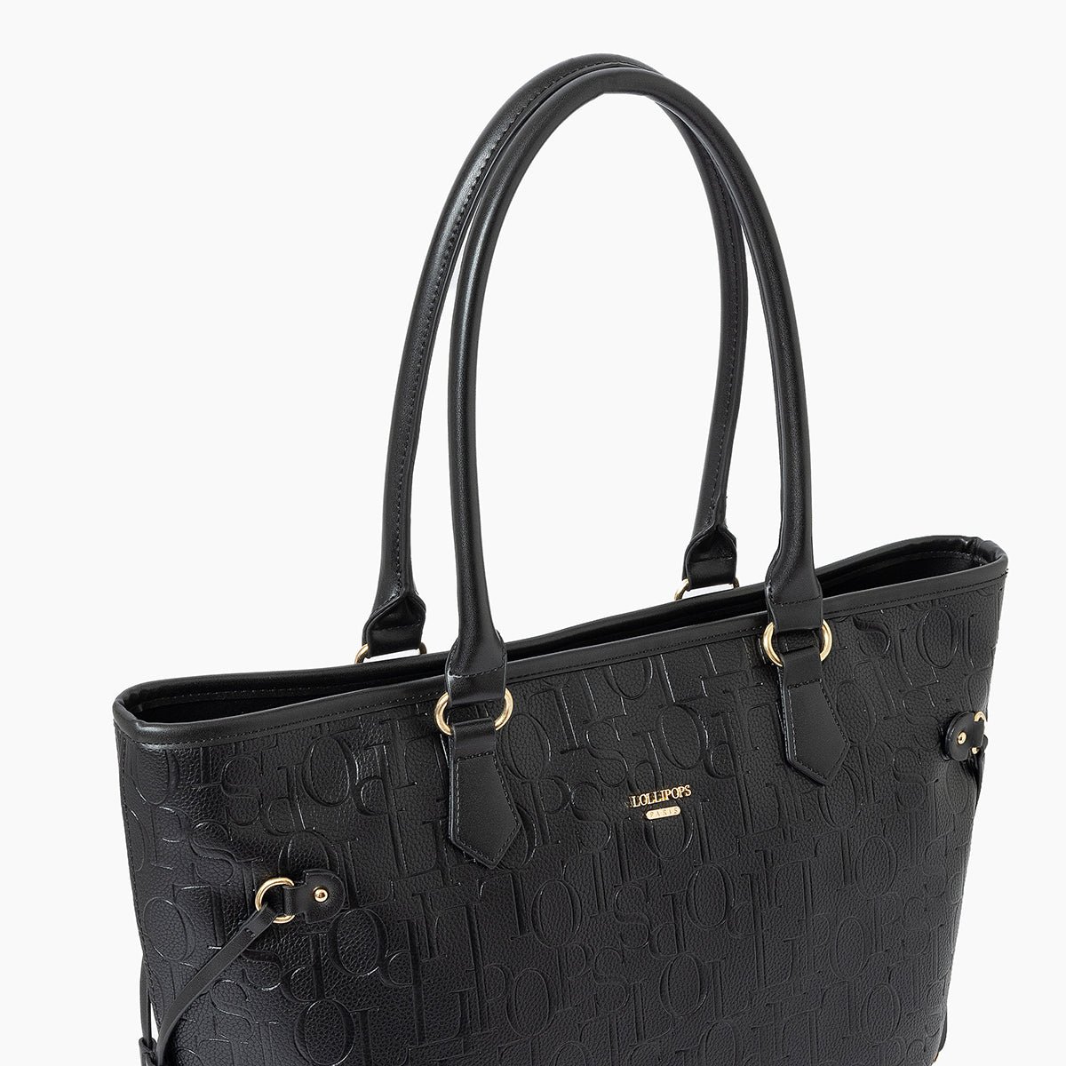 Grand sac shopper Sanja noir, LOLLIPOPS