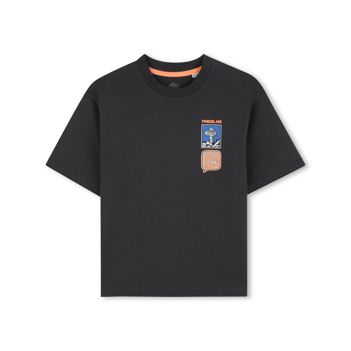 Tee-shirt manches courtes fusain, TIMBERLAND