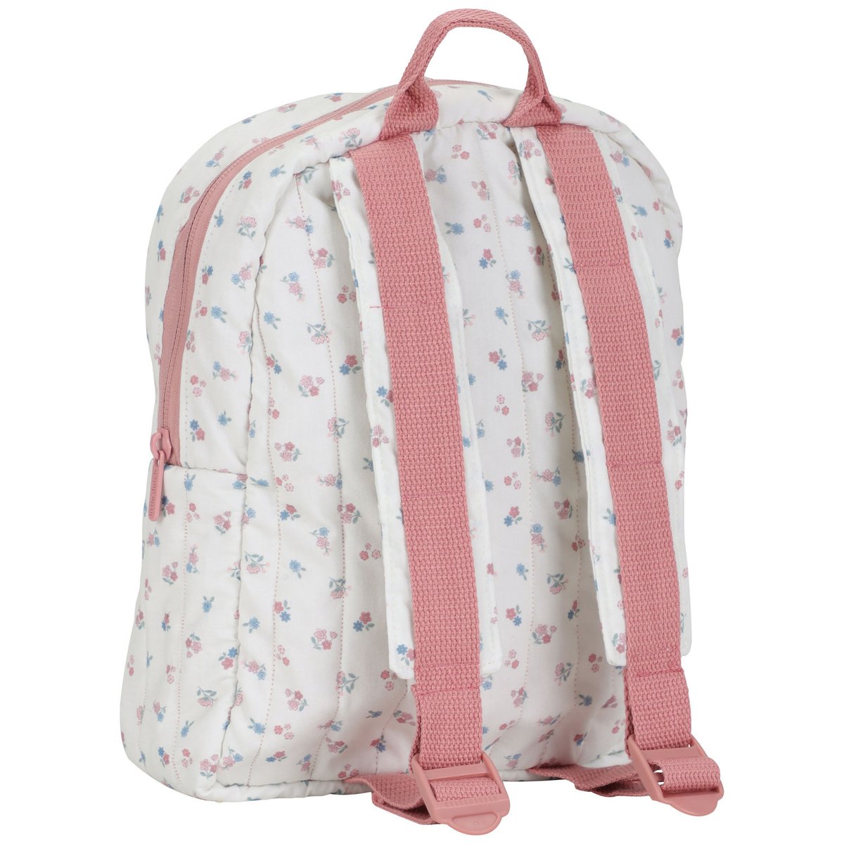 Sac à dos porte bébé pour poupée rose, bleu, blanc, LITTLE DUTCH
