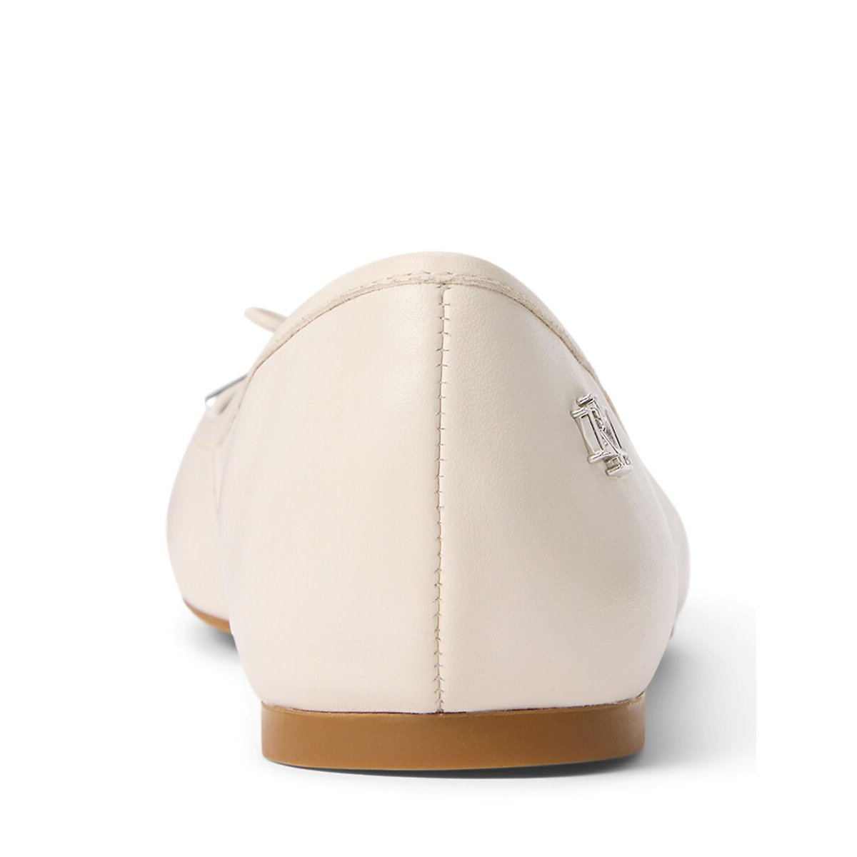 Ballerines plates Jayna blanc, LAUREN RALPH LAUREN