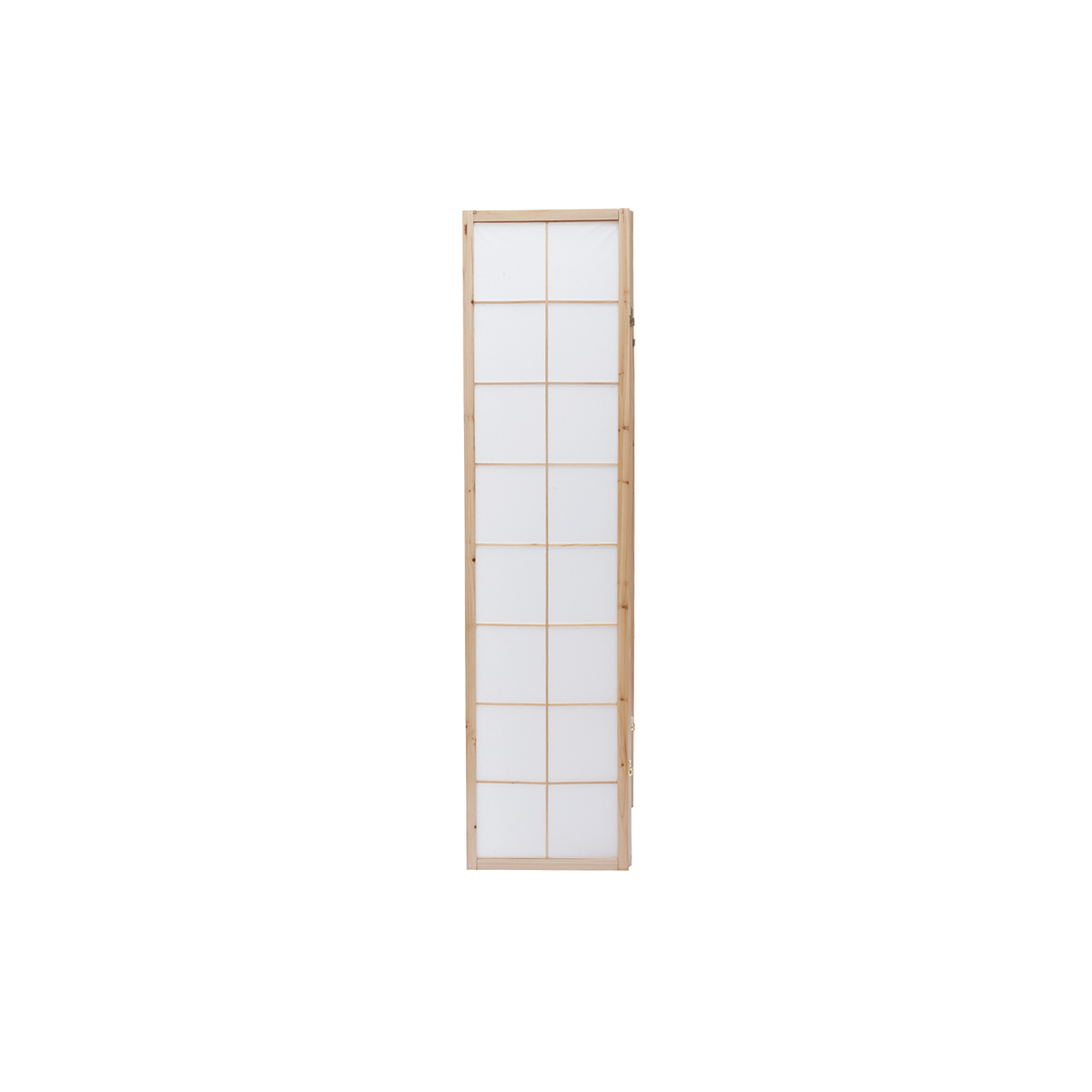 Paravent japonais en bois et papier de riz L176 cm IKUYO naturel, MILIBOO