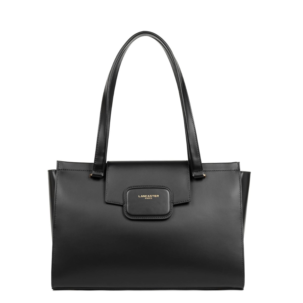 Sac cabas épaule PARIS PAD noir, LANCASTER