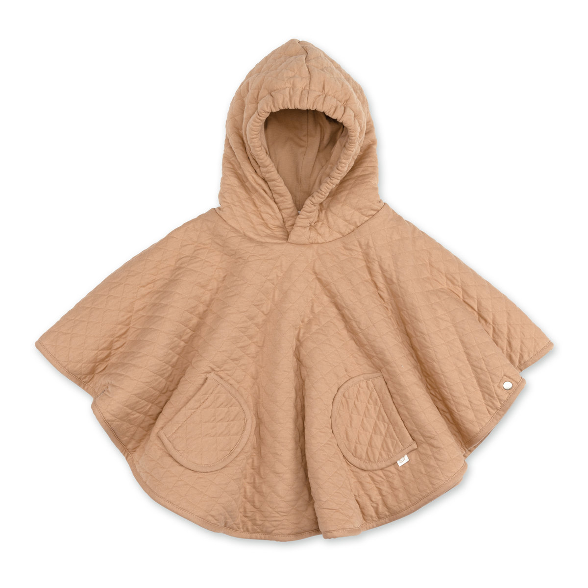 Poncho de voyage bébé pour siège auto - Matelassé mi saison beige, BEMINI