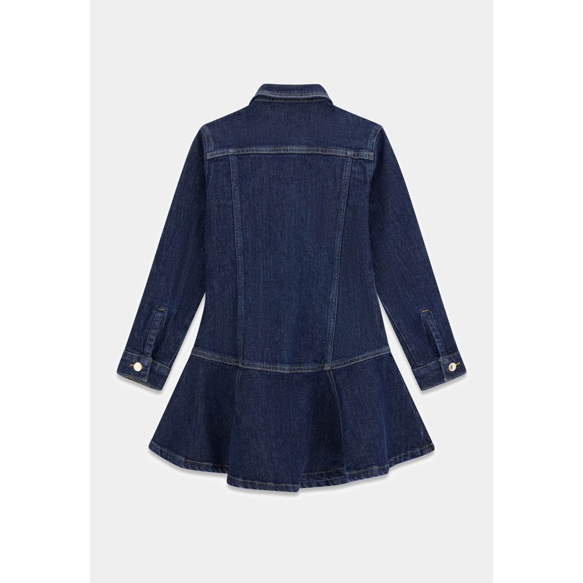 Denim Stretch Dress bleu foncé, GUESS KIDS