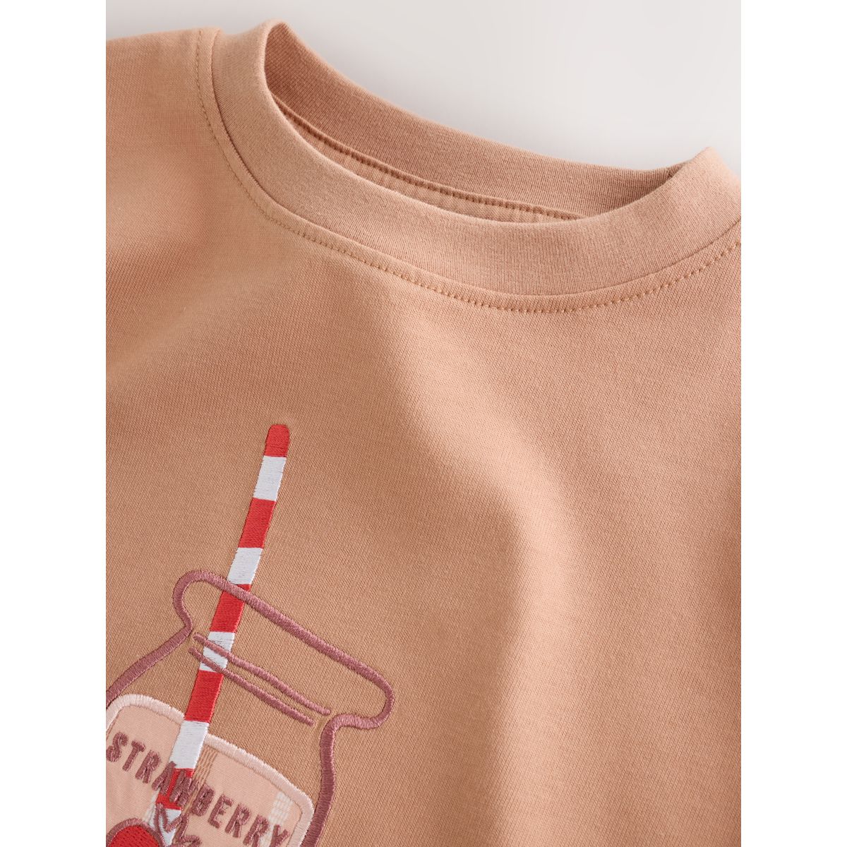 Pyjama large tissé, lot de 2 rose/oatmeal, NEXT