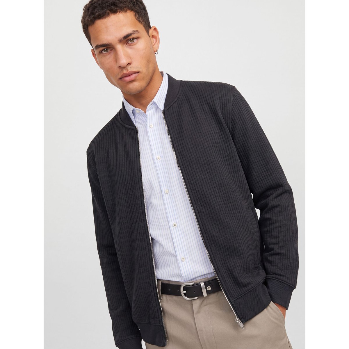 Sweat-Shirt noire - black, JACK & JONES