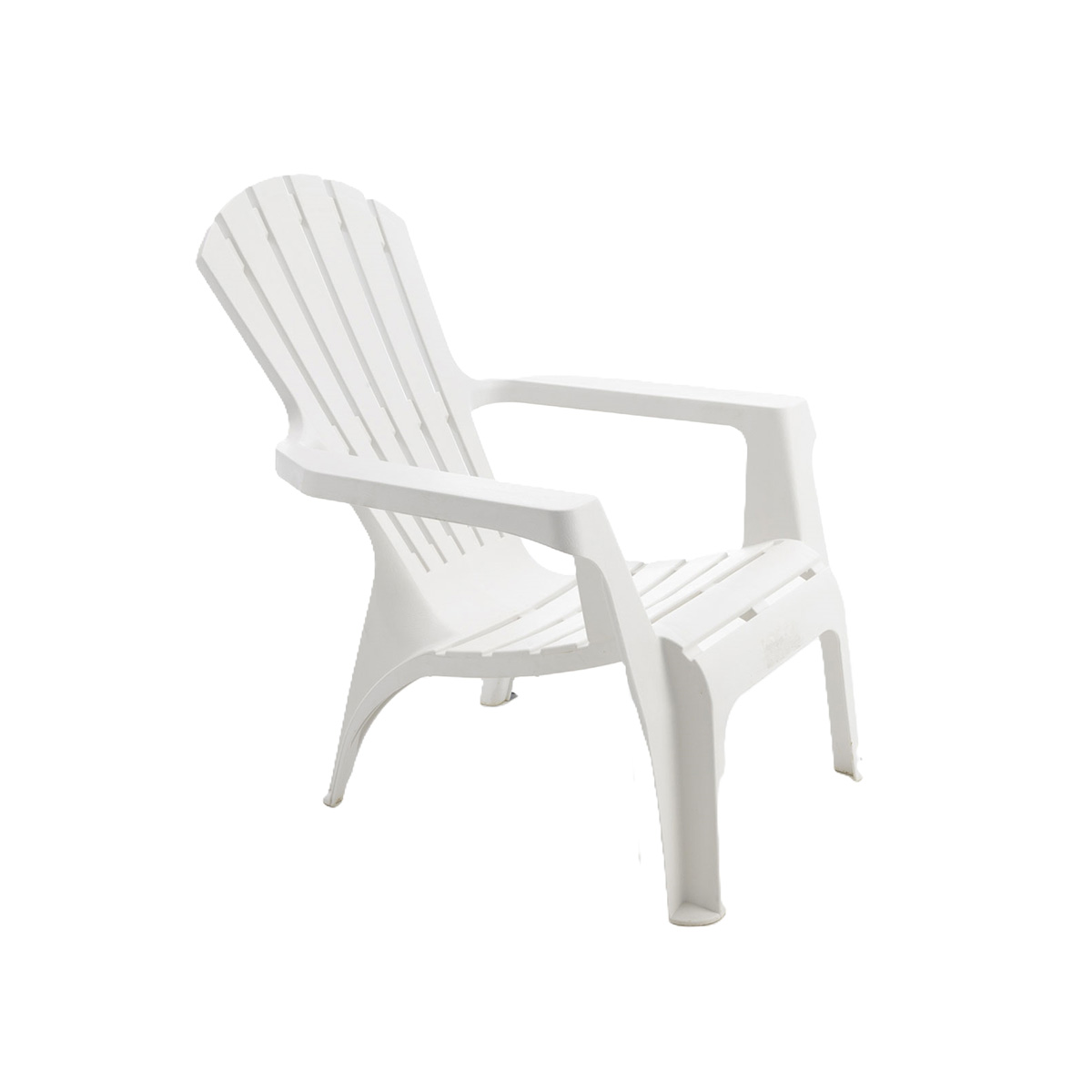 Lot de 2 fauteuils ADIRONDACK blanc, WILSA GARDEN