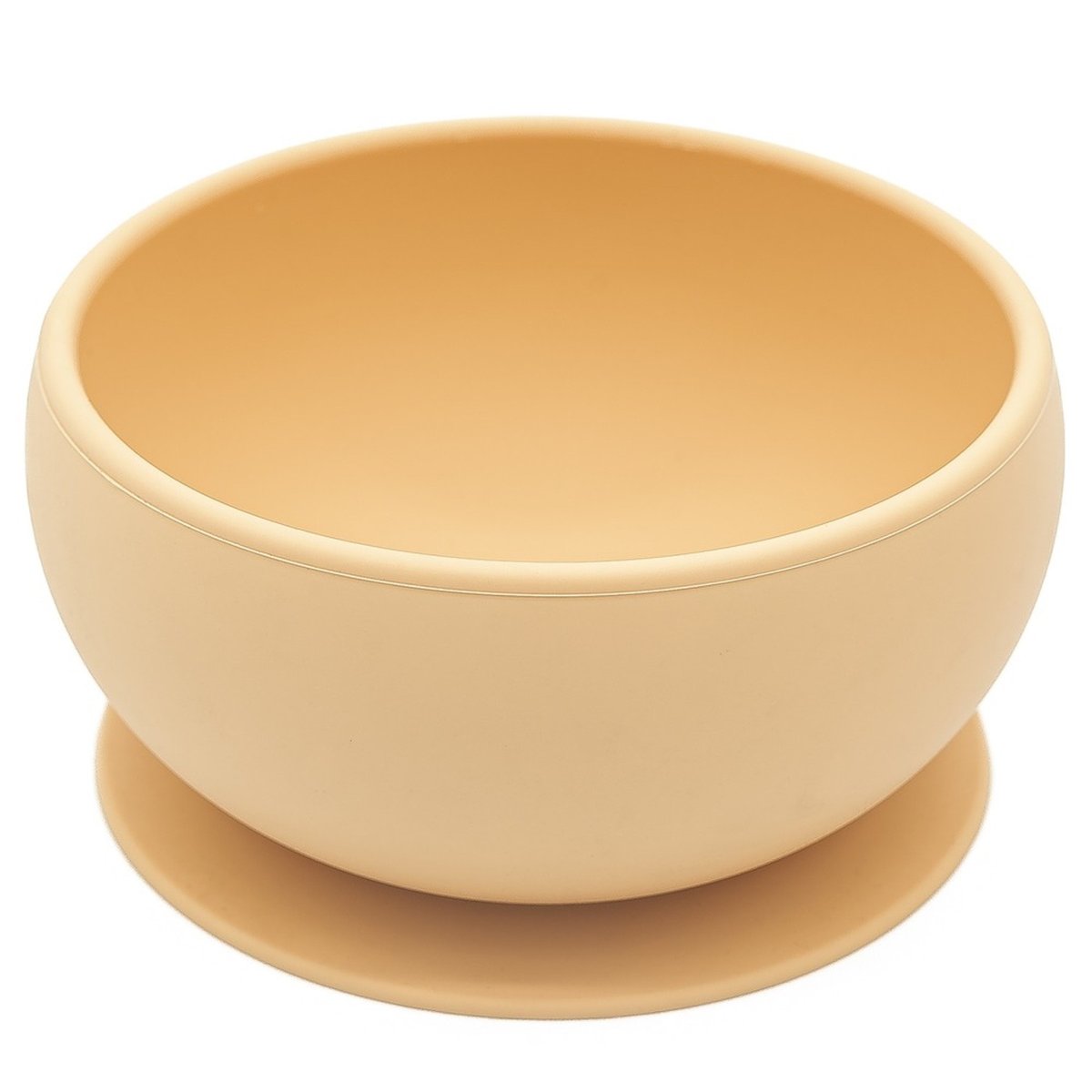 Bol en silicone avec ventouse ANIMAUX beige, SASSI