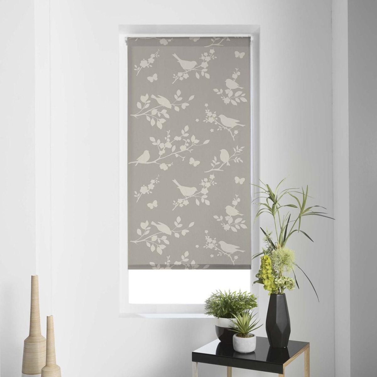 Store Enrouleur Japonais 45x180 Rossignol Taupe taupe, DECORATIE