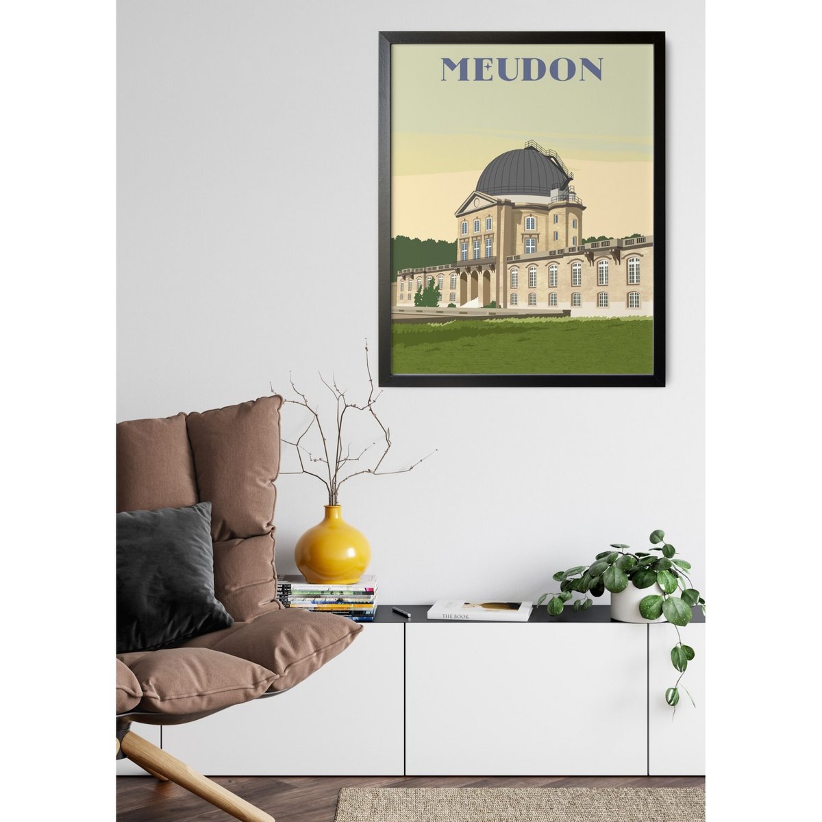 Affiche ville Meudon blanc, L'AFFICHERIE