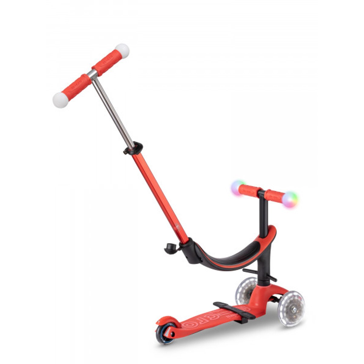 Mini Micro 3en1 Révolution Magic - rouge, MICRO MOBILITY
