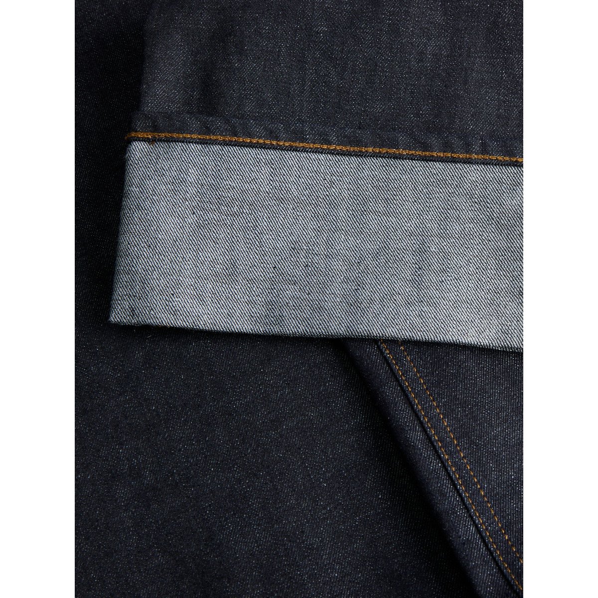 Jean À Coupe Large dark blue denim 1, JJXX