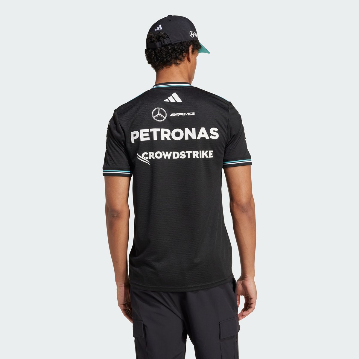 Maillot Pilote Authentique Mercedes - Amg Petronas Formula One Team Maillot Pilote Authentique Mercedes - Amg Petronas Formula One Team black / white, adidas Performance