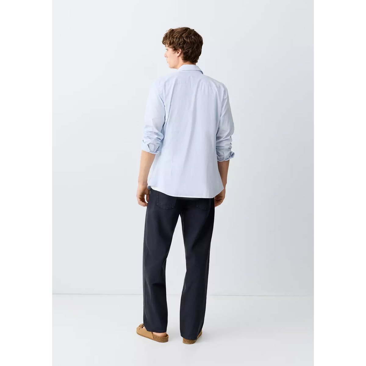 Jean regular-fit bleu marine, MANGO TEEN