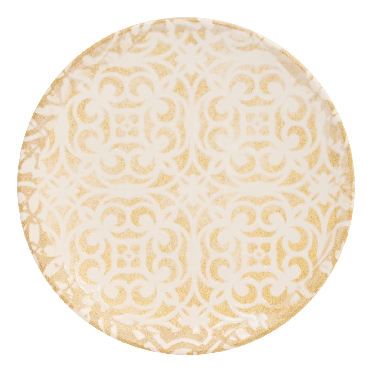 Assiette dessert D20cm ANNA creme, ATMOSPHERA