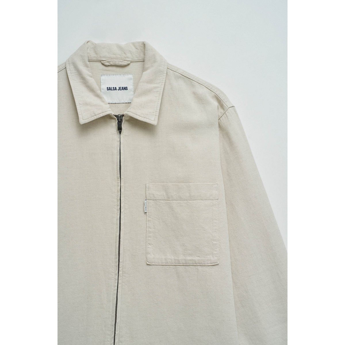 SURCHEMISE EN LIN beige, SALSA JEANS