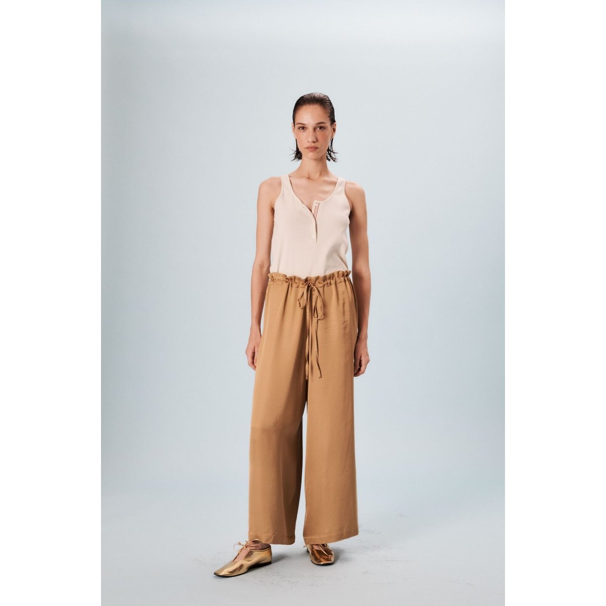 Pantalon Kurt camel, INES DE LA FRESSANGE PARIS