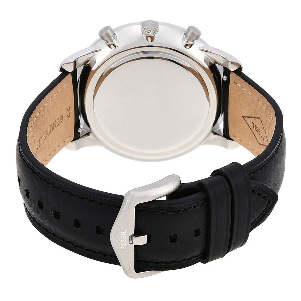 Montre Analogique  NEUTRA CHRONO argenté noir noir, FOSSIL