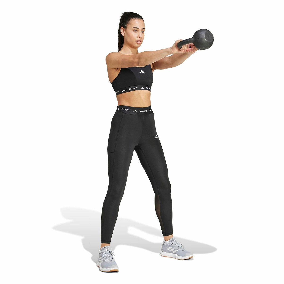 Sportlegging TECHFIT zwart, adidas Performance