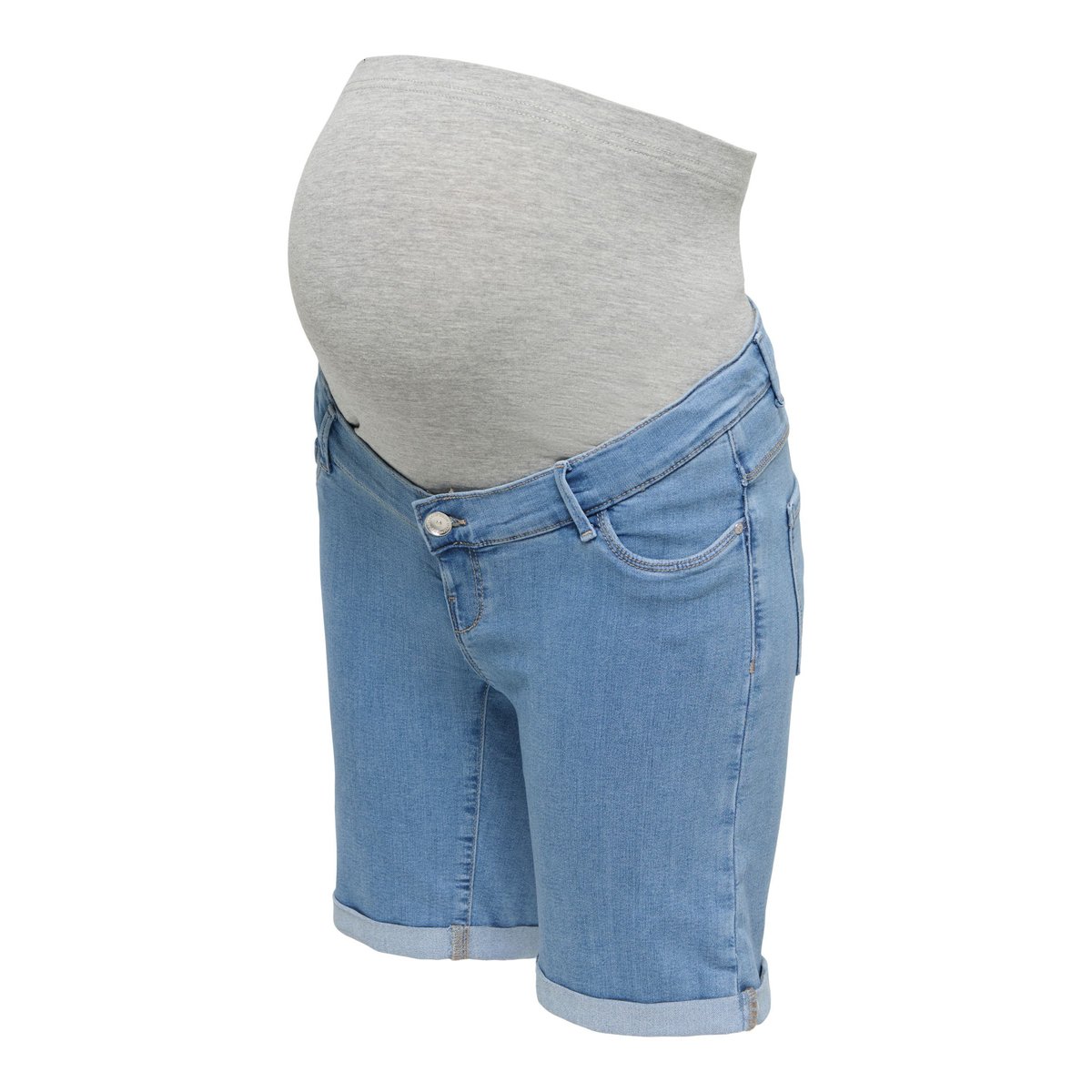 Short En Denim light blue denim 1, ONLY