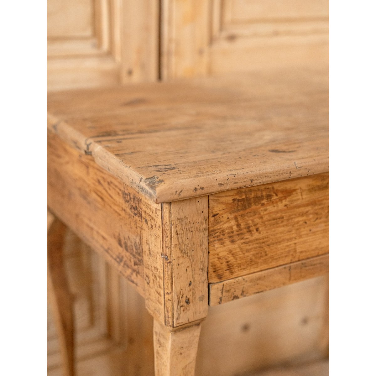 Bureau en bois Edouard N°1042 - Bon état bois foncé, DEBONGOUT