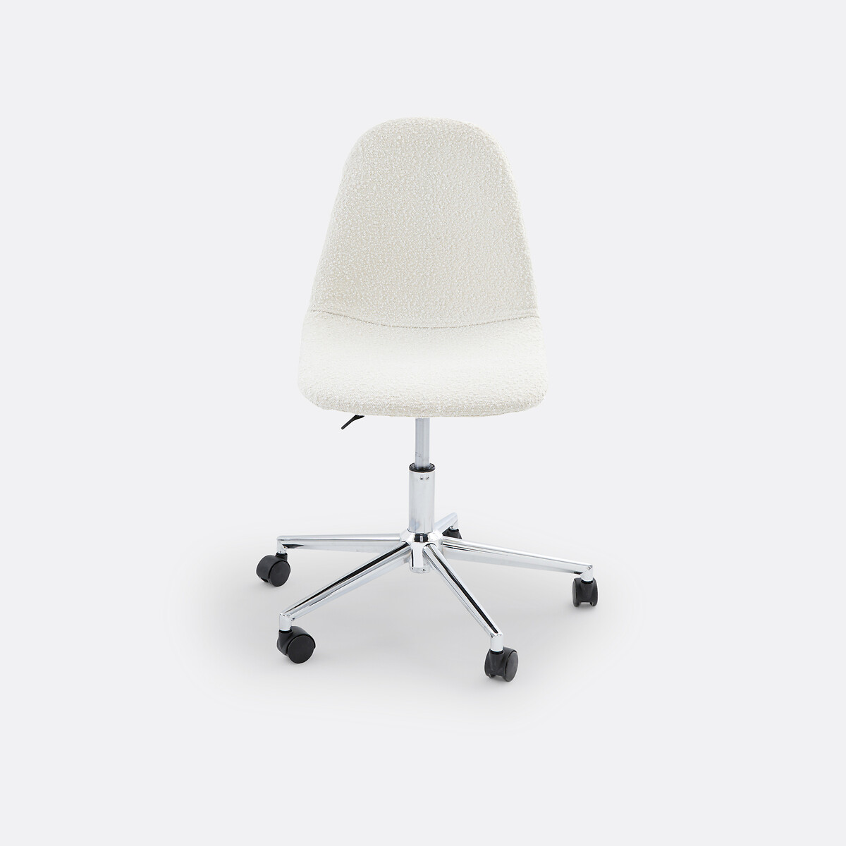 Chaise de bureau bouclette, Lally ecru, LA REDOUTE INTERIEURS
